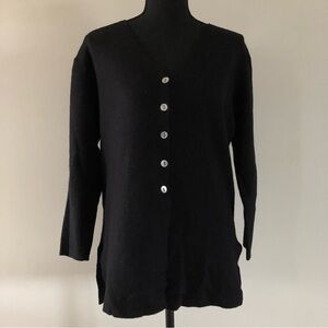 Women’s Vintage St Micheal from Marks & Spencer Black Button up cardigan size 12